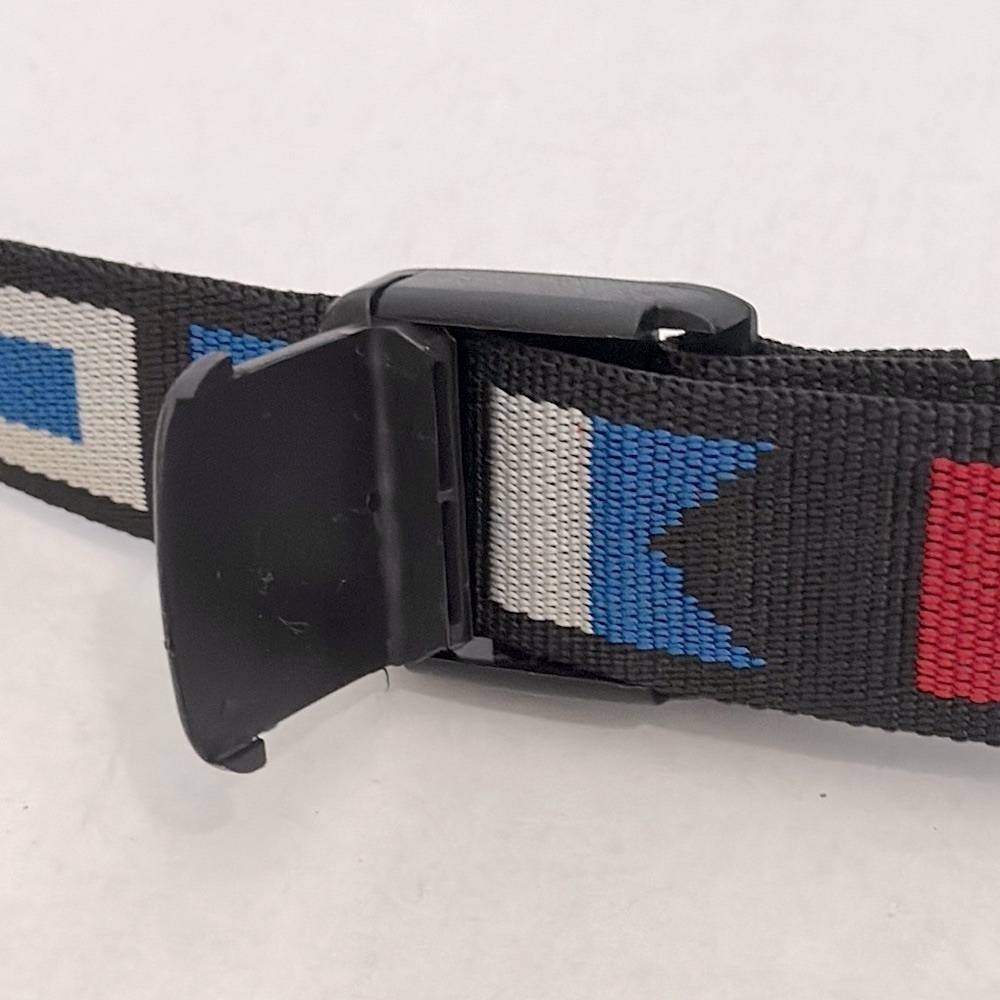BISON DESIGNS Florida Sea Base Men's Black ADJUSTABLE Belt men’s medium - Picture 5 of 9